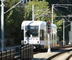 NJT HBLR LRV 2031B @ Ninth Street. Photo taken by Brian Weinberg, 10/30/2005.