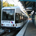 NJT HBLR LRV 2031B @ Port Imperial (second day of service). Photo taken by Brian Weinberg, 10/30/2005.