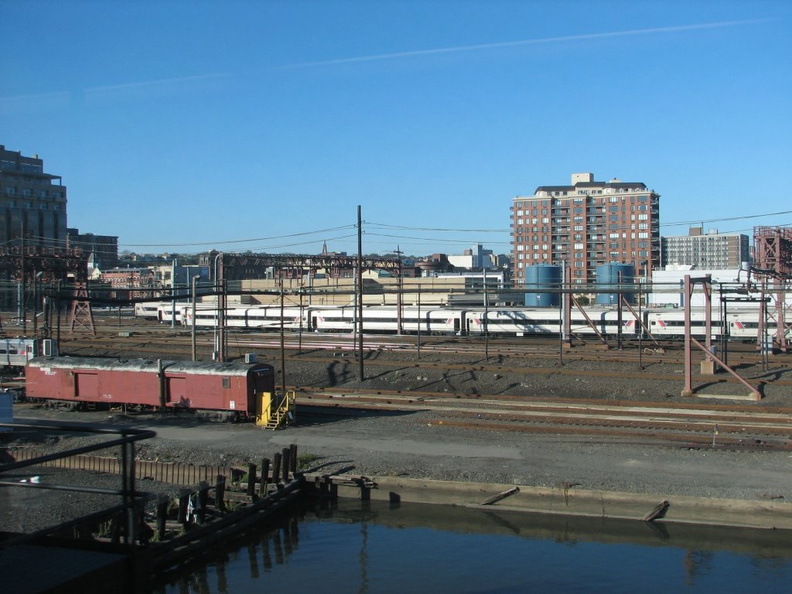 NJT Comet I Trailers @ Hoboken Terminal. Photo taken by Brian Weinberg, 10/30/2005.