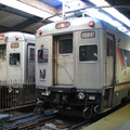 NJT Comet I Cab 5121 & Comet I Cab 5105 @ Hoboken Terminal. Photo taken by Brian Weinberg, 10/30/2005.