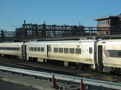 NJT Comet V Cab 6703 @ Hoboken Terminal. Photo taken by Brian Weinberg, 10/30/2005.