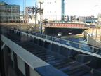 Extra trackway on HBLR bridge. Photo taken by Brian Weinberg, 10/30/2005.