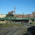 NJT Hoboken Division bridge just east of the Bergen Tunnel. Photo taken by Brian Weinberg, 10/30/2005.