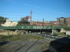 NJT Hoboken Division bridge just east of the Bergen Tunnel. Photo taken by Brian Weinberg, 10/30/2005.