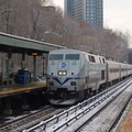 MNCR P32AC-DM 216 @ Spuyten Duyvil (Hudson Line). Photo taken by Brian Weinberg, 12/6/2005.