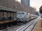 MNCR P32AC-DM 216 @ Spuyten Duyvil (Hudson Line). Photo taken by Brian Weinberg, 12/6/2005.