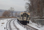 MNCR Shoreliner Cab 6313 @ Spuyten Duyvil (Hudson Line). Photo taken by Brian Weinberg, 12/6/2005.