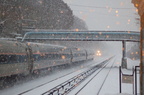 Amtrak Empire Service train @ Riverdale. Photo taken by Brian Weinberg, 12/9/2005.