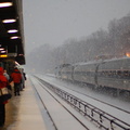 Amtrak P32AC-DM 701 @ Riverdale (Empire Service). Photo taken by Brian Weinberg, 12/9/2005.