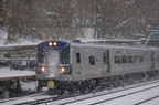 MNCR M-7a 4093 @ Riverdale (Hudson Line). Photo taken by Brian Weinberg, 12/9/2005.