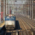 Amtrak AEM-7AC 927 @ Elizabeth, NJ. Photo taken by Brian Weinberg, 12/18/2005.