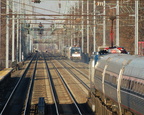 Amtrak AEM-7AC 912 @ Elizabeth, NJ. Photo taken by Brian Weinberg, 12/18/2005.