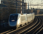 Amtrak Acela Express 2022 @ Elizabeth, NJ. Photo taken by Brian Weinberg, 12/18/2005.