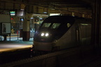 Amtrak HHP-8 650 @ Newark Penn Station. Photo taken by Brian Weinberg, 12/18/2005.