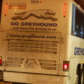 Greyhound MCI G4500 7019 @ Newark Penn Station. Photo taken by Brian Weinberg, 12/18/2005.