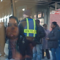 Small crowd on the platform @ Harlem - 125th Street. Photo taken by Brian Weinberg, 12/21/2005.