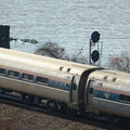 Amtrak Amfleet I Amcoach (ADA) 44671 & Amfleet I Regional Coachclass 82531 @ Inwood Movable Bridge (Train 285). Photo taken