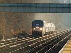 Amtrak P32AC-DM 712 @ Riverdale (Train 291). Photo taken by Brian Weinberg, 1/8/2006.