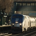 Amtrak P32AC-DM 712 @ Riverdale (Train 291). Photo taken by Brian Weinberg, 1/8/2006.