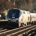 Amtrak P32AC-DM 712 @ Riverdale (Train 291). Photo taken by Brian Weinberg, 1/8/2006.