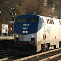 Amtrak P32AC-DM 712 @ Riverdale (Train 291). Photo taken by Brian Weinberg, 1/8/2006.