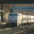 MNCR P32AC-DM 219 @ Riverdale (Hudson Line). Photo taken by Brian Weinberg, 1/8/2006.