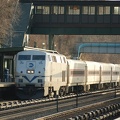 MNCR P32AC-DM 219 @ Riverdale (Hudson Line). Photo taken by Brian Weinberg, 1/8/2006.