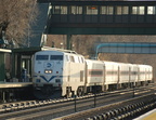 MNCR P32AC-DM 219 @ Riverdale (Hudson Line). Photo taken by Brian Weinberg, 1/8/2006.