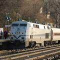 MNCR P32AC-DM 219 @ Riverdale (Hudson Line). Photo taken by Brian Weinberg, 1/8/2006.