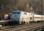 MNCR P32AC-DM 219 @ Riverdale (Hudson Line). Photo taken by Brian Weinberg, 1/8/2006.