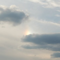 Funky colors in the afternoon sky @ Riverdale. Photo taken by Brian Weinberg, 1/8/2006.