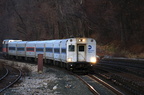 MNCR Shoreliner Cab 6105 @ Riverdale (Hudson Line). Photo taken by Brian Weinberg, 1/8/2006.