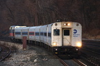 MNCR Shoreliner Cab 6105 @ Riverdale (Hudson Line). Photo taken by Brian Weinberg, 1/8/2006.