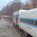 MNCR Shoreliner Coach 6175 "Working Class Hero" @ Riverdale (Hudson Line). Photo taken by Brian Weinberg, 1/8/2006.