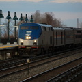 Amtrak P32AC-DM 717 @ Riverdale (Train 48 - Lake Shore Limited). Photo taken by Brian Weinberg, 1/8/2006.