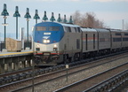 Amtrak P32AC-DM 717 @ Riverdale (Train 48 - Lake Shore Limited). Photo taken by Brian Weinberg, 1/8/2006.