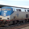 Amtrak P32AC-DM 717 @ Riverdale (Train 48 - Lake Shore Limited). Photo taken by Brian Weinberg, 1/8/2006.