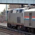 Amtrak P32AC-DM 717 @ Riverdale (Train 48 - Lake Shore Limited). Photo taken by Brian Weinberg, 1/8/2006.