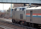 Amtrak P32AC-DM 717 @ Riverdale (Train 48 - Lake Shore Limited). Photo taken by Brian Weinberg, 1/8/2006.