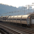 Amtrak P32AC-DM 717 @ Riverdale (Train 48 - Lake Shore Limited). Photo taken by Brian Weinberg, 1/8/2006.