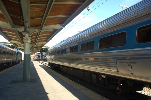 Federal Railroad Administration (FRA) T-16 (officially DOTX 216) (High Speed Research Car) (ex-Amtrak 9642, nee-Penn Central 803