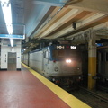 Amtrak AEM-7AC 904 @ New York Penn Station. Photo taken by Brian Weinberg, 1/22/2006.