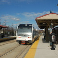 NJT River LINE DMU 3502A @ Entertainment Center. Photo taken by Brian Weinberg, 2/5/2006.