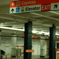 Curious "Express" sign @ Walnut-Locust (SEPTA Broad Street Subway) even though that is the last stop on the express. P