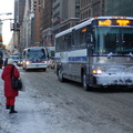 MTA Bus MCI Cruiser 3117 @ 42 St & 5th Ave (BxM10). Photo taken by Brian Weinberg, 2/13/2006.