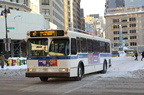 MTA NYCT Orion V 244 @ Broadway &amp; 23rd Street. Photo taken by Brian Weinberg, 2/13/2006.