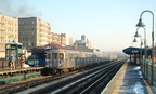 R-62A 2366 @ 231 St (1). Note the new elevator shaft. Photo taken by Brian Weinberg, 2/16/2006.