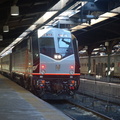 NJ Transit PL42AC 4025 @ Hoboken Terminal. Photo taken by Brian Weinberg, 2/19/2006.