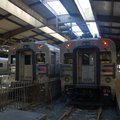 NJ Transit Comet V Cab 6069 and 6026 @ Hoboken Terminal. Photo taken by Brian Weinberg, 2/19/2006.