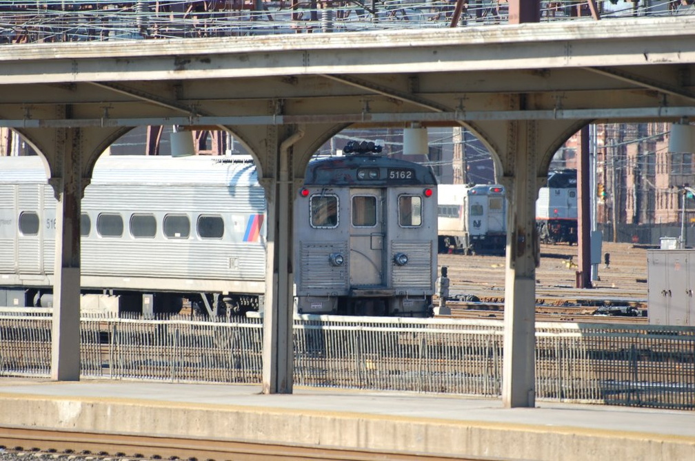 NJ Transit Comet IB Cab 5167 @ Hoboken Terminal. Photo taken by Brian Weinberg, 2/19/2006.